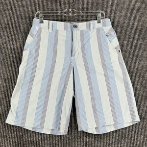Lululemon Kahuna Shorts Mens 30 Blue Checked Chino Casual Golf Outdoor Light